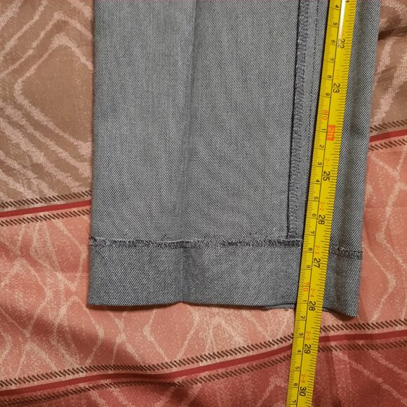 Express Light Gray Women's Trousers [Altered Inseam] - Picture 9 of 17